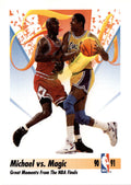 1991-92 SkyBox #333 Michael vs. Magic