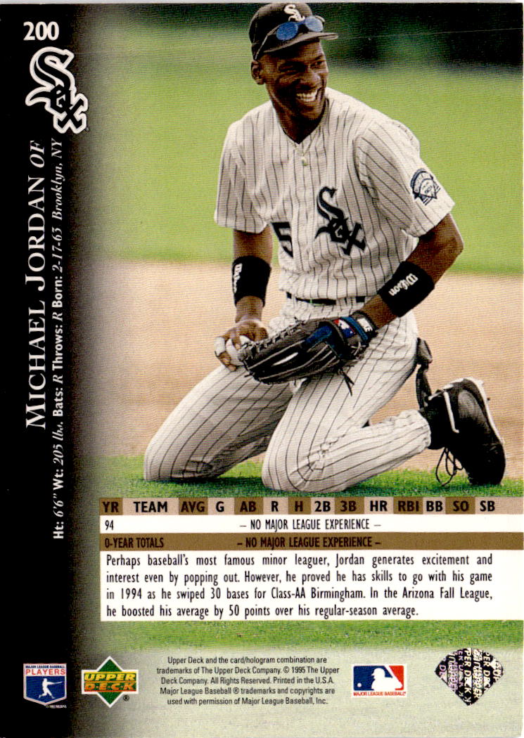 1995 Upper Deck #200 Michael Jordan