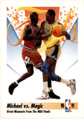 1991-92 SkyBox #333 Michael vs. Magic