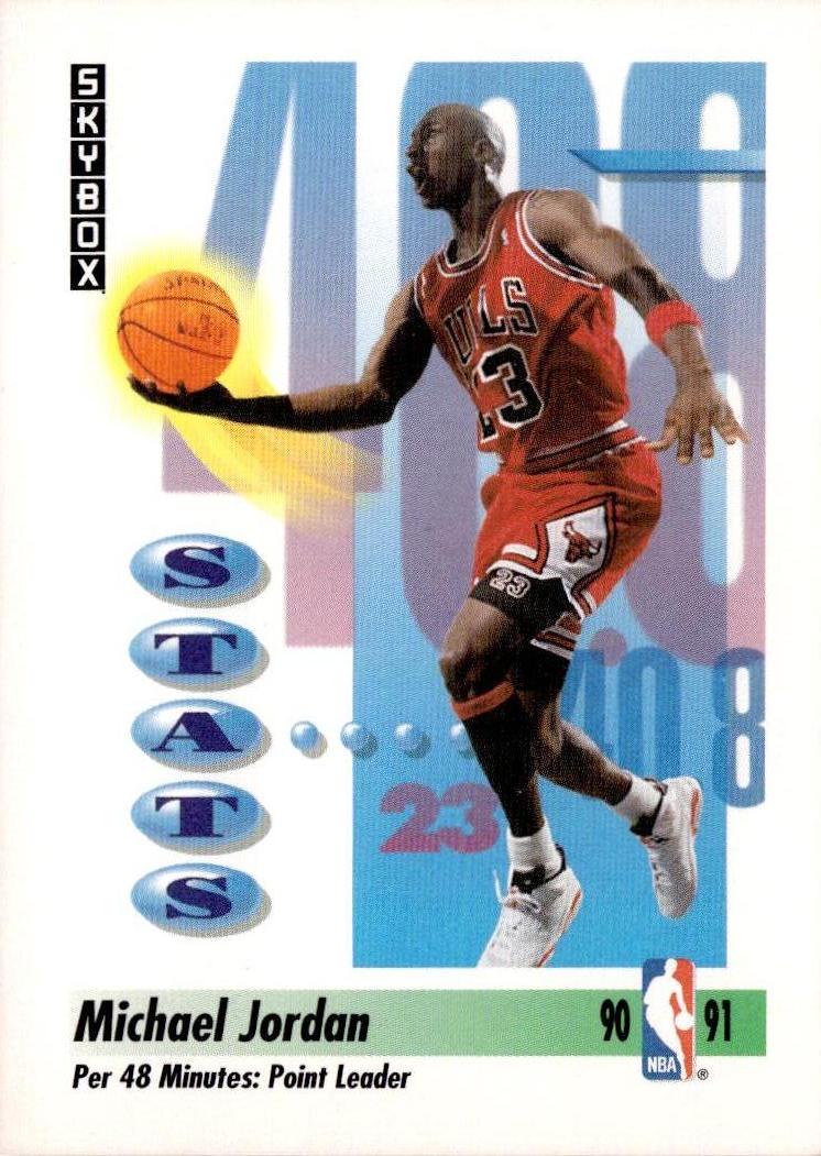 1991-92 SkyBox #307 Michael Jordan