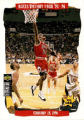 1996-97 Collector's Choice French #26 Michael Jordan / Scottie Pippen