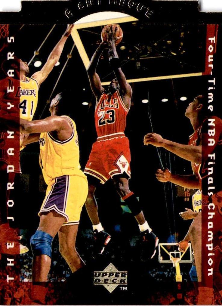 1996-97 Collector's Choice #CA8 Michael Jordan A Cut Above: The Jordan Years