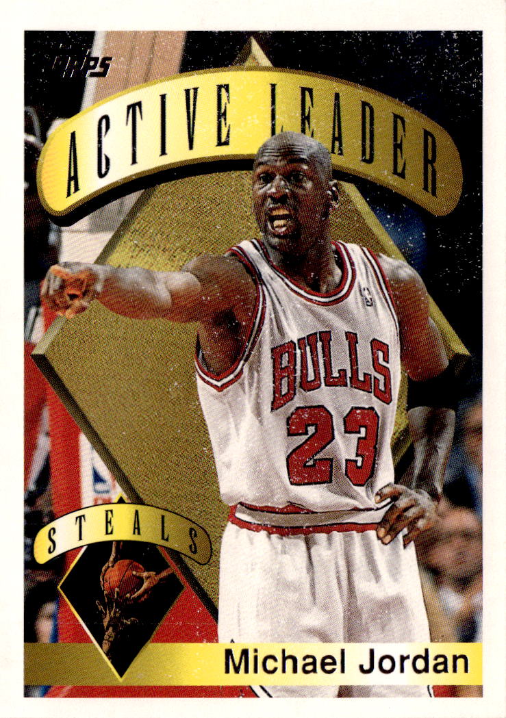 1995-96 Topps #4 Michael Jordan