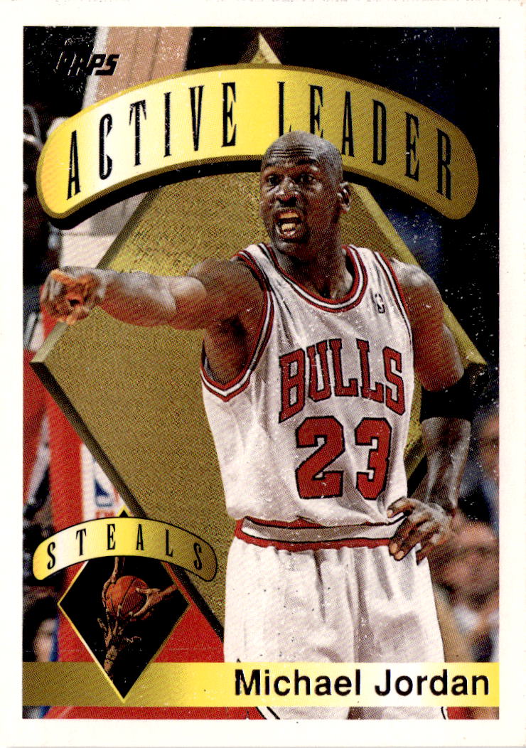 1995-96 Topps #4 Michael Jordan