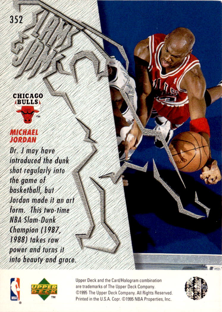 1995-96 Upper Deck #352 Michael Jordan