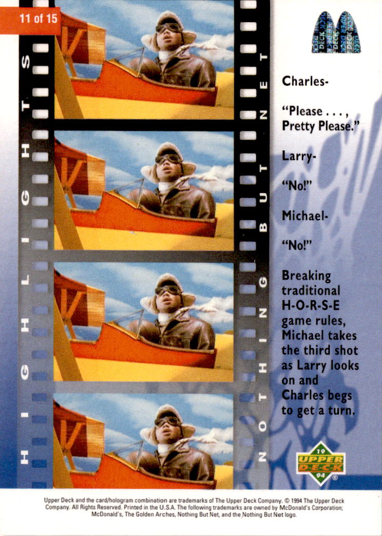 1994 Upper Deck Nothing But Net #11 Charles Barkley