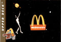1994 Upper Deck Nothing But Net #15 McDonald's Logo in space