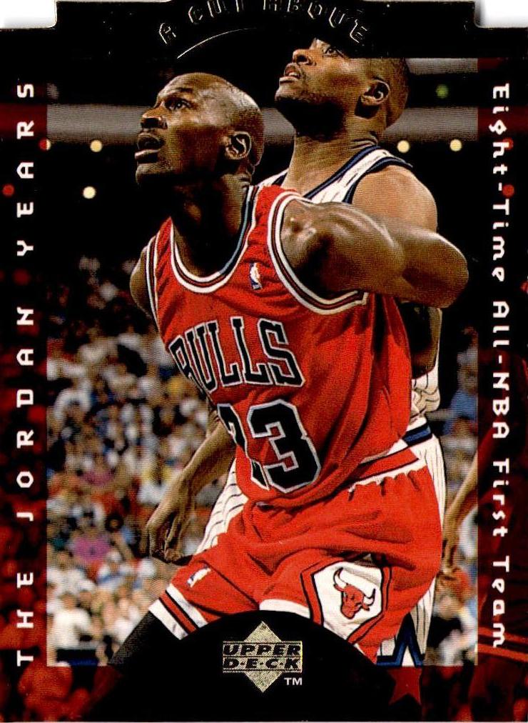 1996-97 Collector's Choice #CA3 Michael Jordan A Cut Above: The Jordan Years