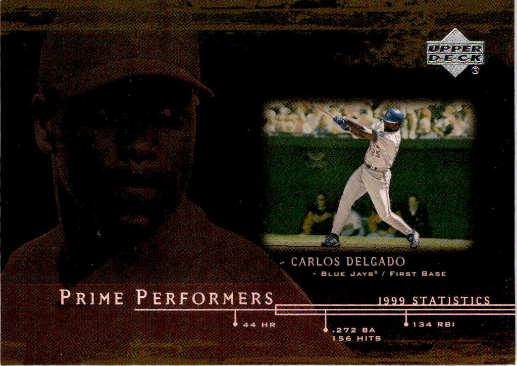 2000 Upper Deck #PP3 Carlos Delgado Prime Performers