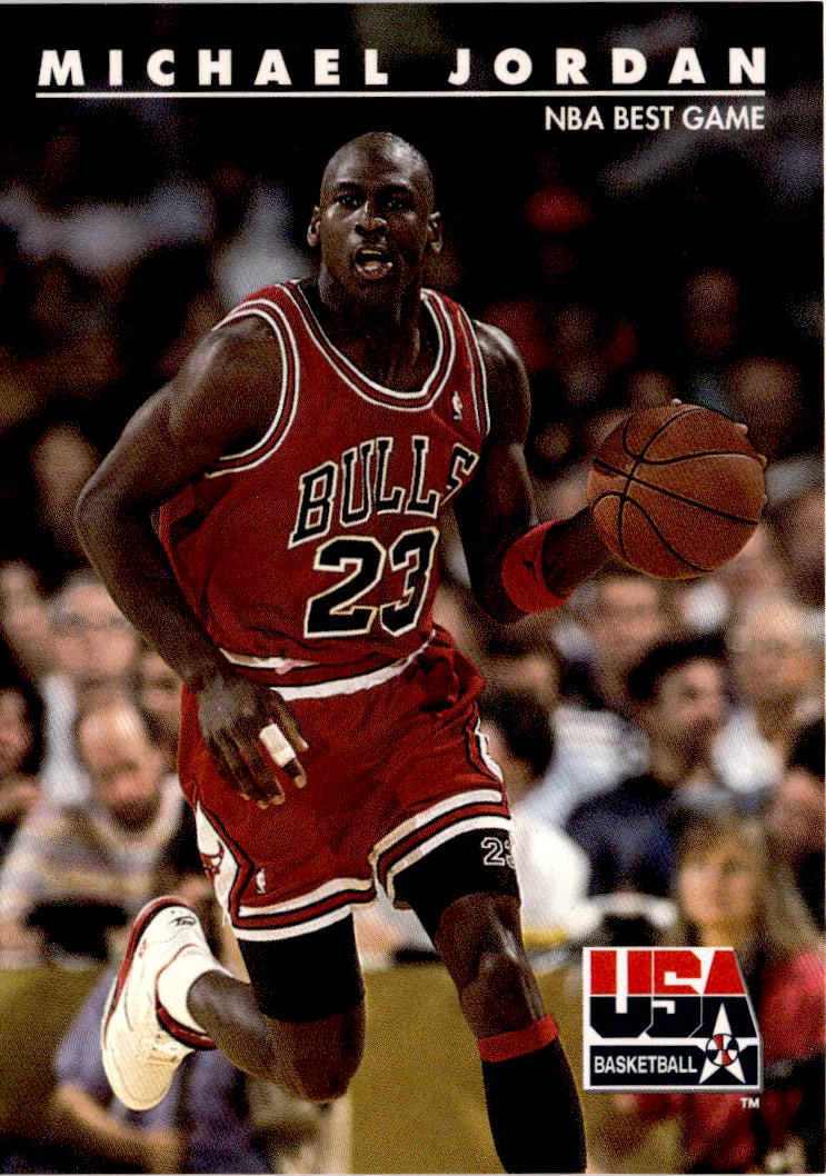 1992 SkyBox USA #40 Michael Jordan