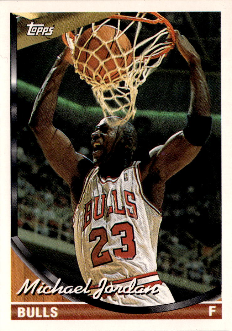 1993-94 Topps #23 Michael Jordan