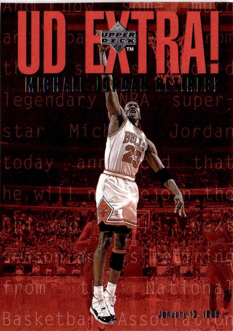 1998-99 Upper Deck #UDX Michael Jordan