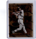 1996 Leaf Preferred #10 David Justice Steel Gold Promos