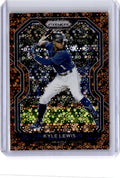 2021 Panini Prizm #117 Kyle Lewis Bronze Donut Circles Prizm #/40
