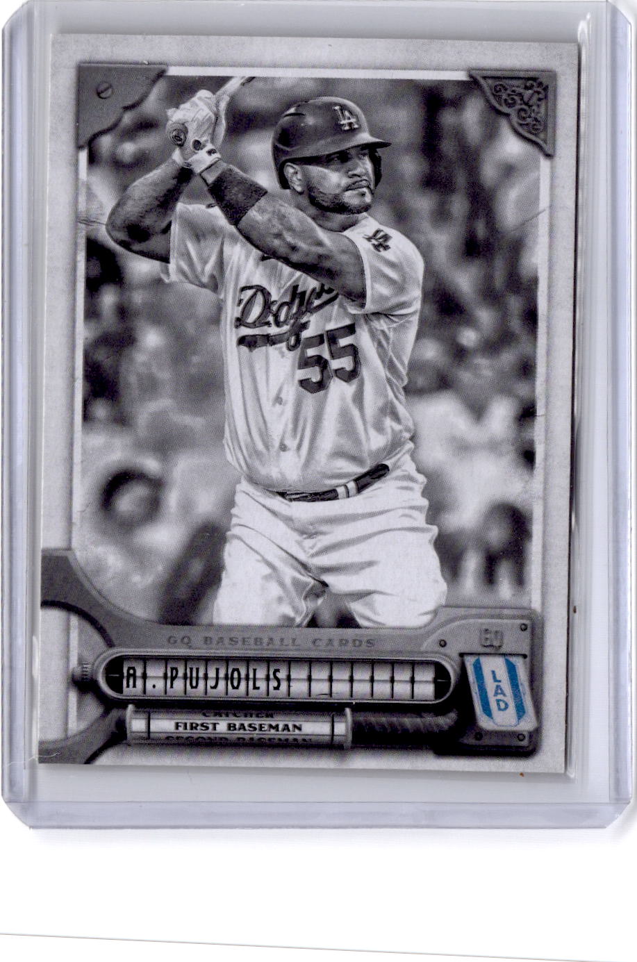 2022 Topps Gypsy Queen #275 Albert Pujols Black & White #/50
