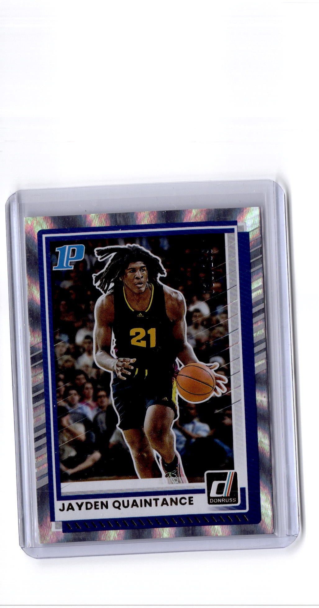 2025-26 Donruss #72 Jayden Quaintance Holo Laser #/199