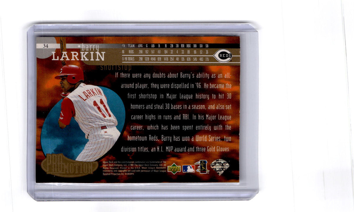 1997 Upper Deck UD3 #34 Barry Larkin