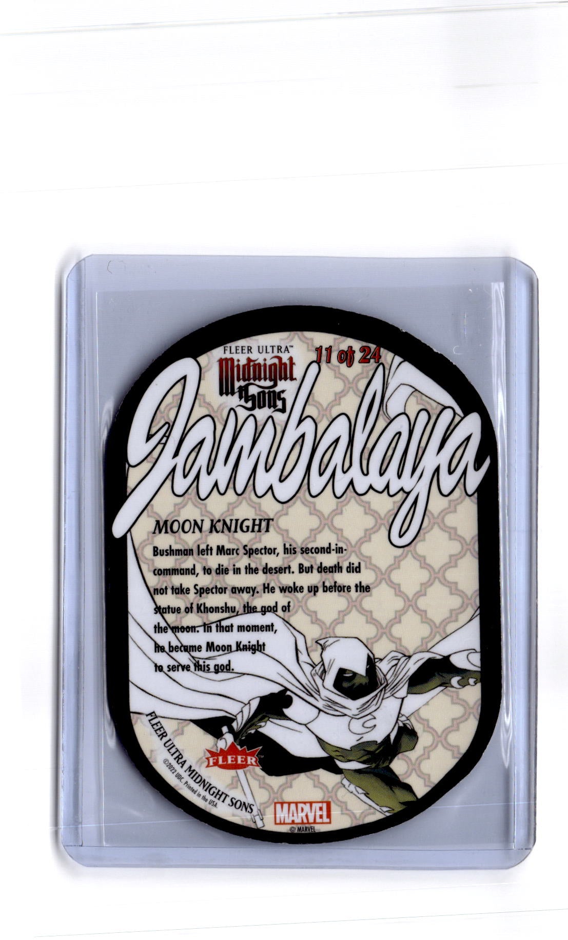 2023 Fleer Ultra Marvel Midnight Sons #11 Moon Knight Jambalaya