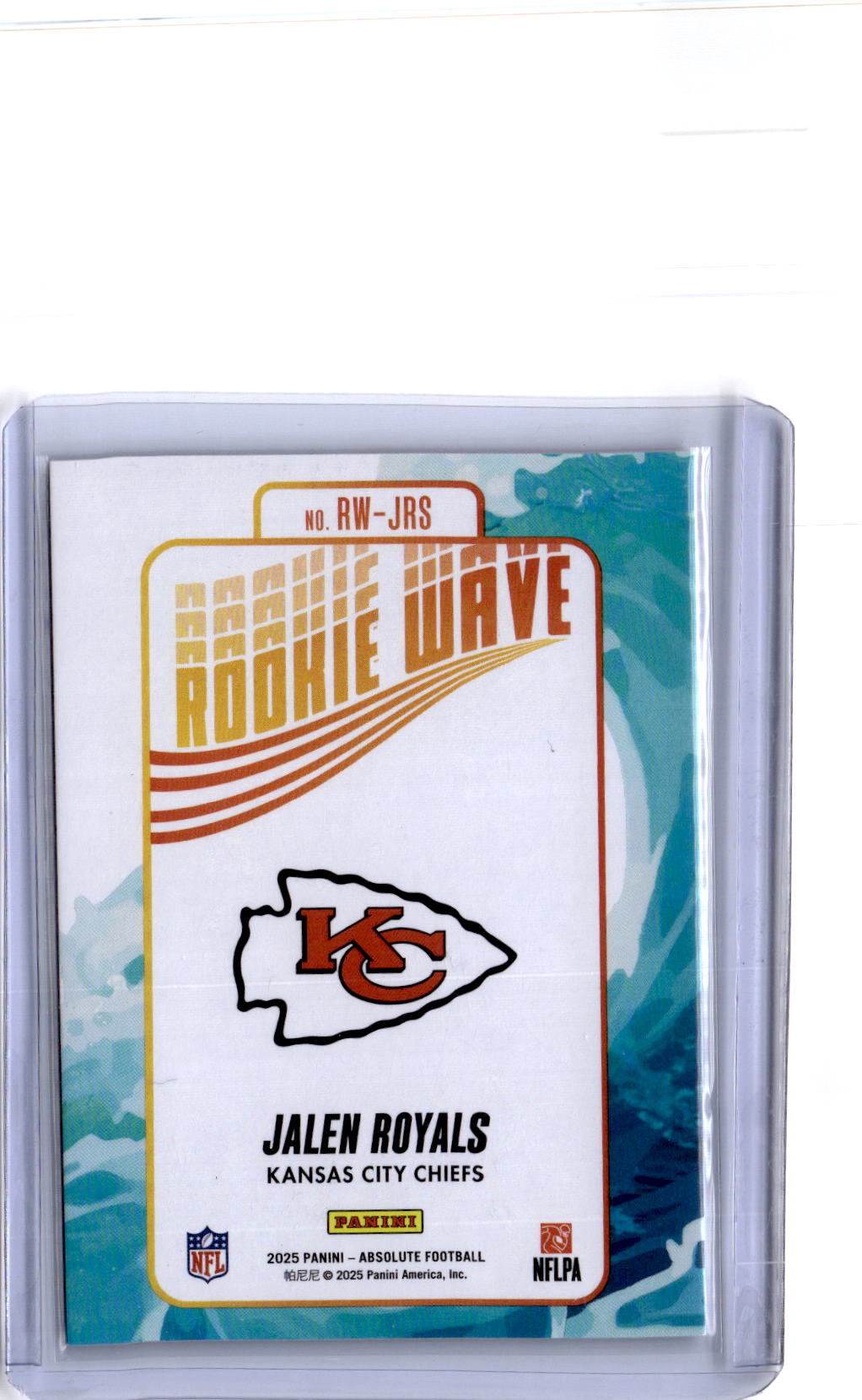 2025 Panini Absolute #RW-JRS Jalen Royals Rookie Wave Spectrum Red #/150