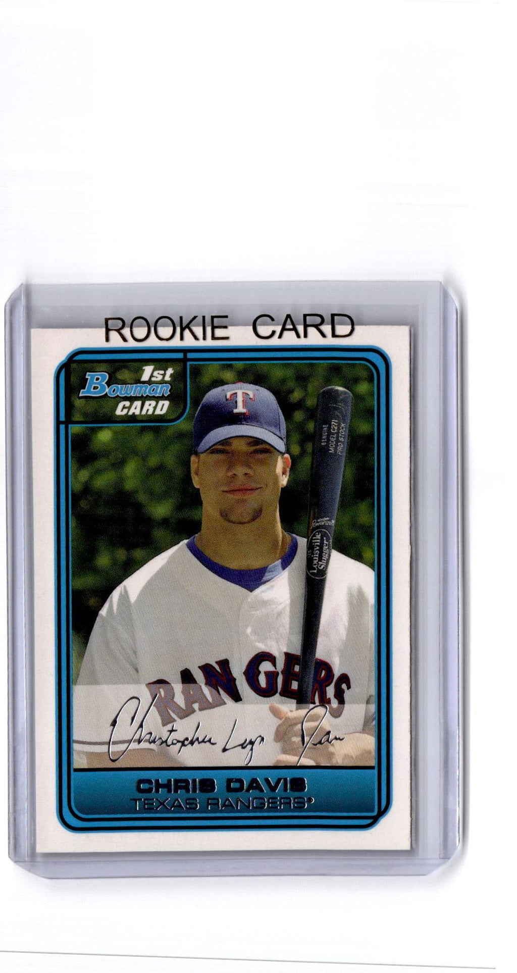 2006 Bowman Draft Picks & Prospects #DP29 Chris Davis Draft Picks White #/225