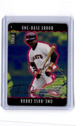 1996 Collector's Choice #8a Barry Bonds You Make the Play Gold Signature