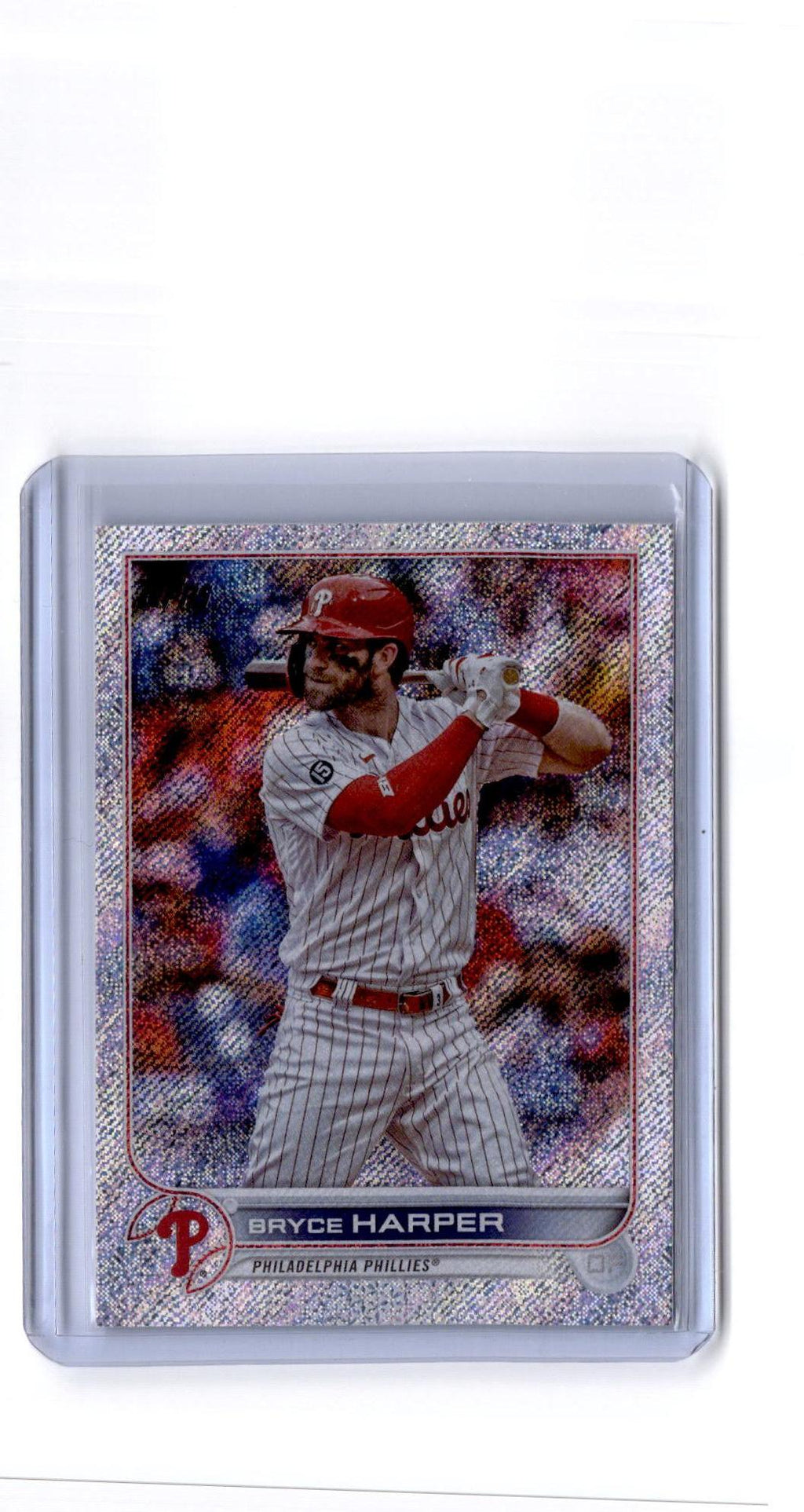 2022 Topps 250 Bryce Harper Silver Shimmer /675