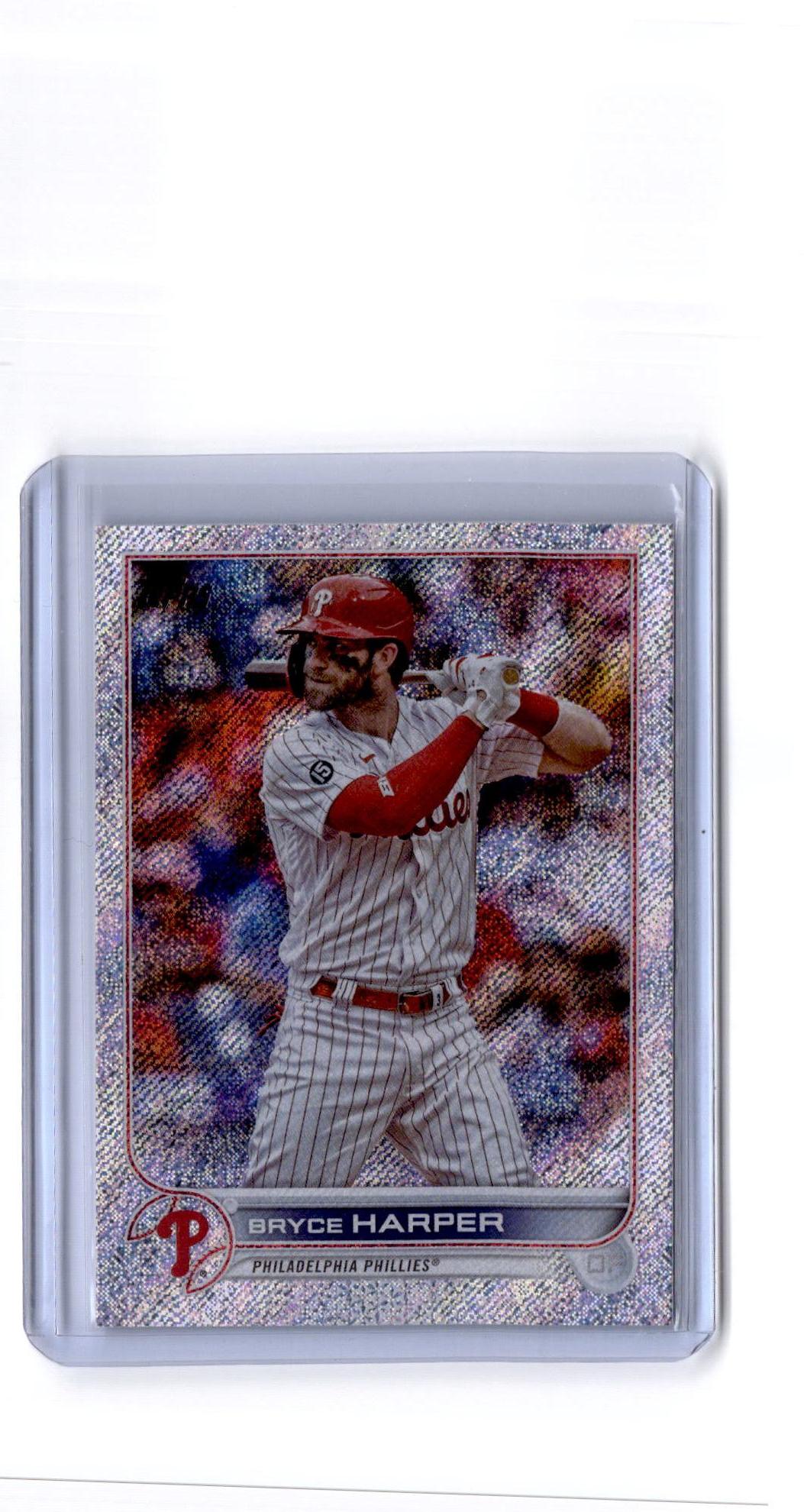 2022 Topps 250 Bryce Harper Silver Shimmer /675