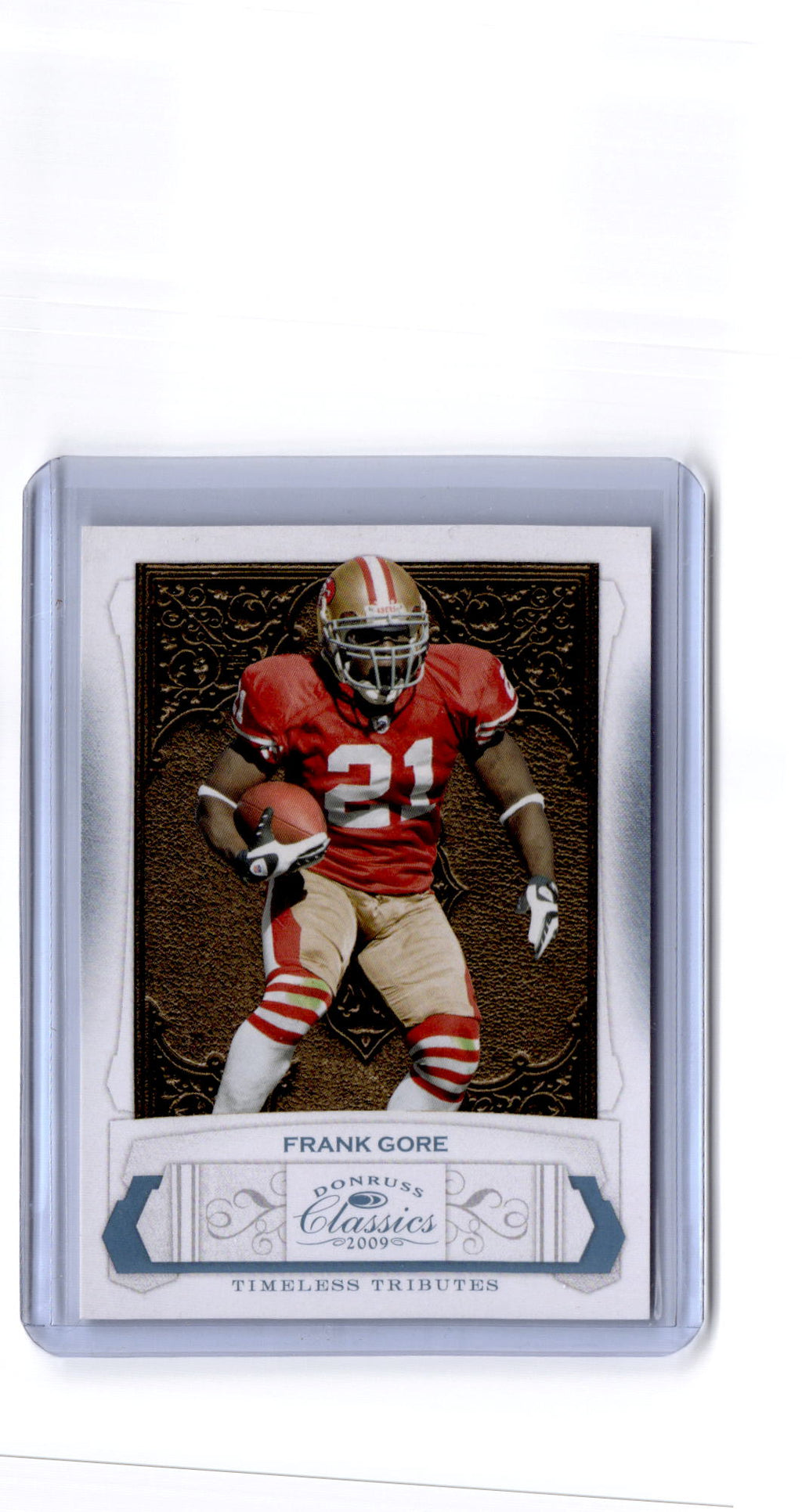 2009 Donruss Classics #83 Frank Gore Timeless Tributes Platinum #/25
