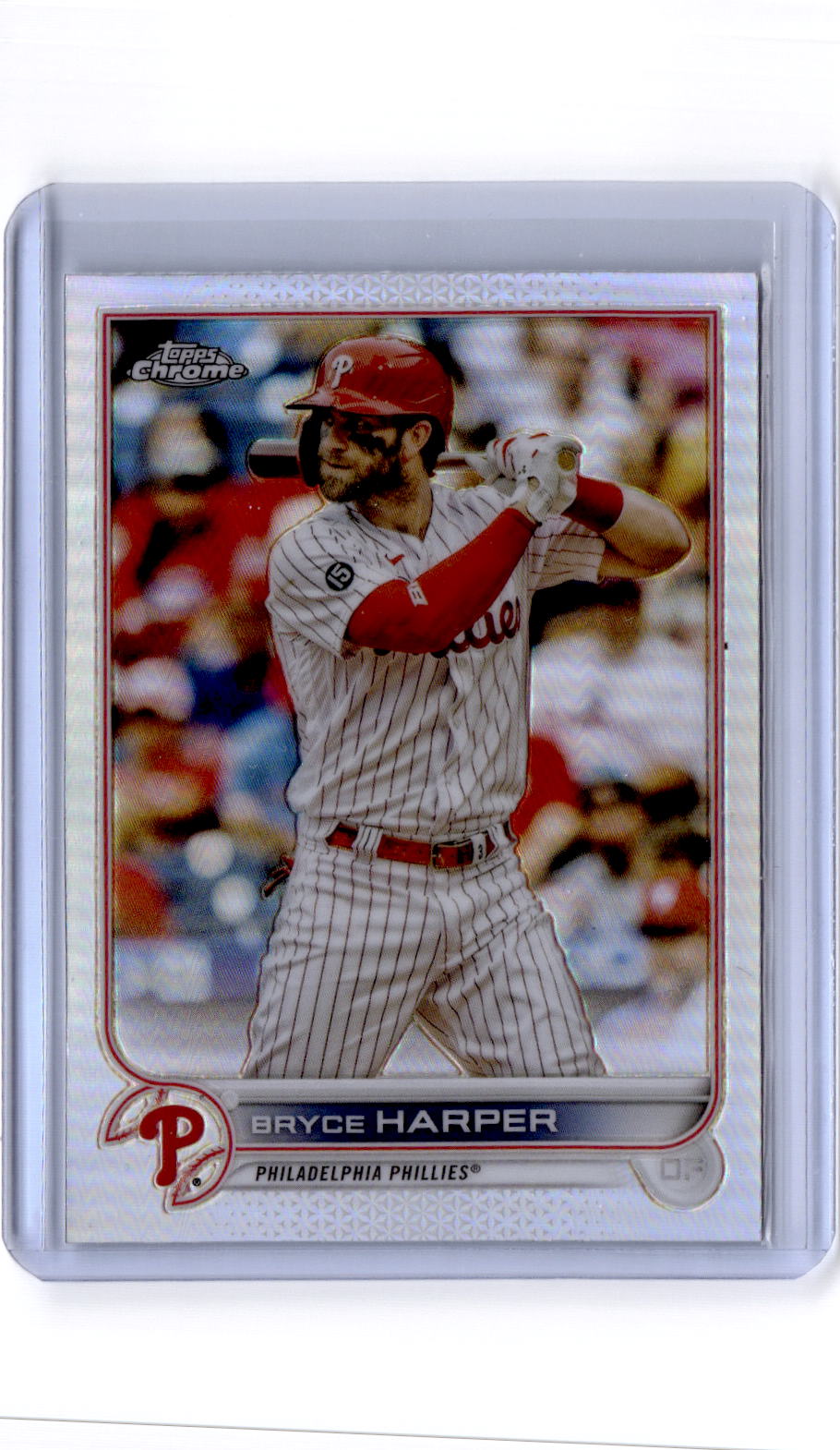 2022 Topps Chrome #220 Bryce Harper Refractor