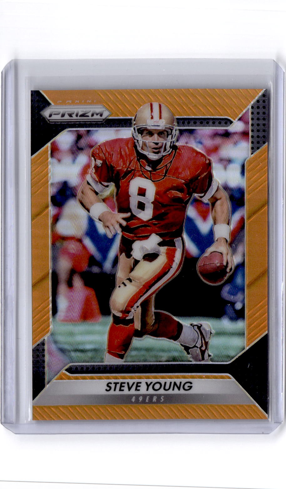 2016 Panini Prizm #105 Steve Young Orange #/299
