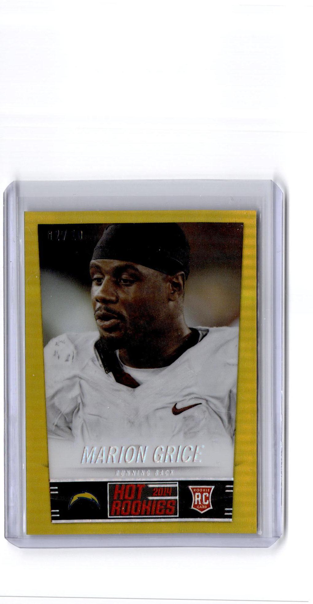 2014 Panini Hot Rookies #404 Marion Grice Scorecard #/99
