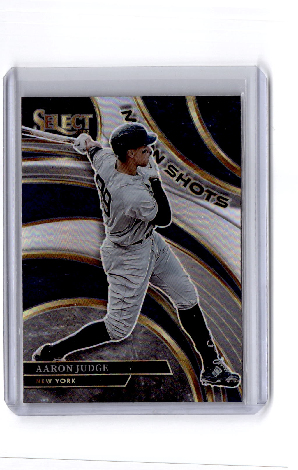 2022 Panini Select #MS2 Aaron Judge Moon Shots Holo
