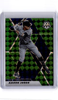 2021 Panini Mosaic #135 Aaron Judge Mosaic Green