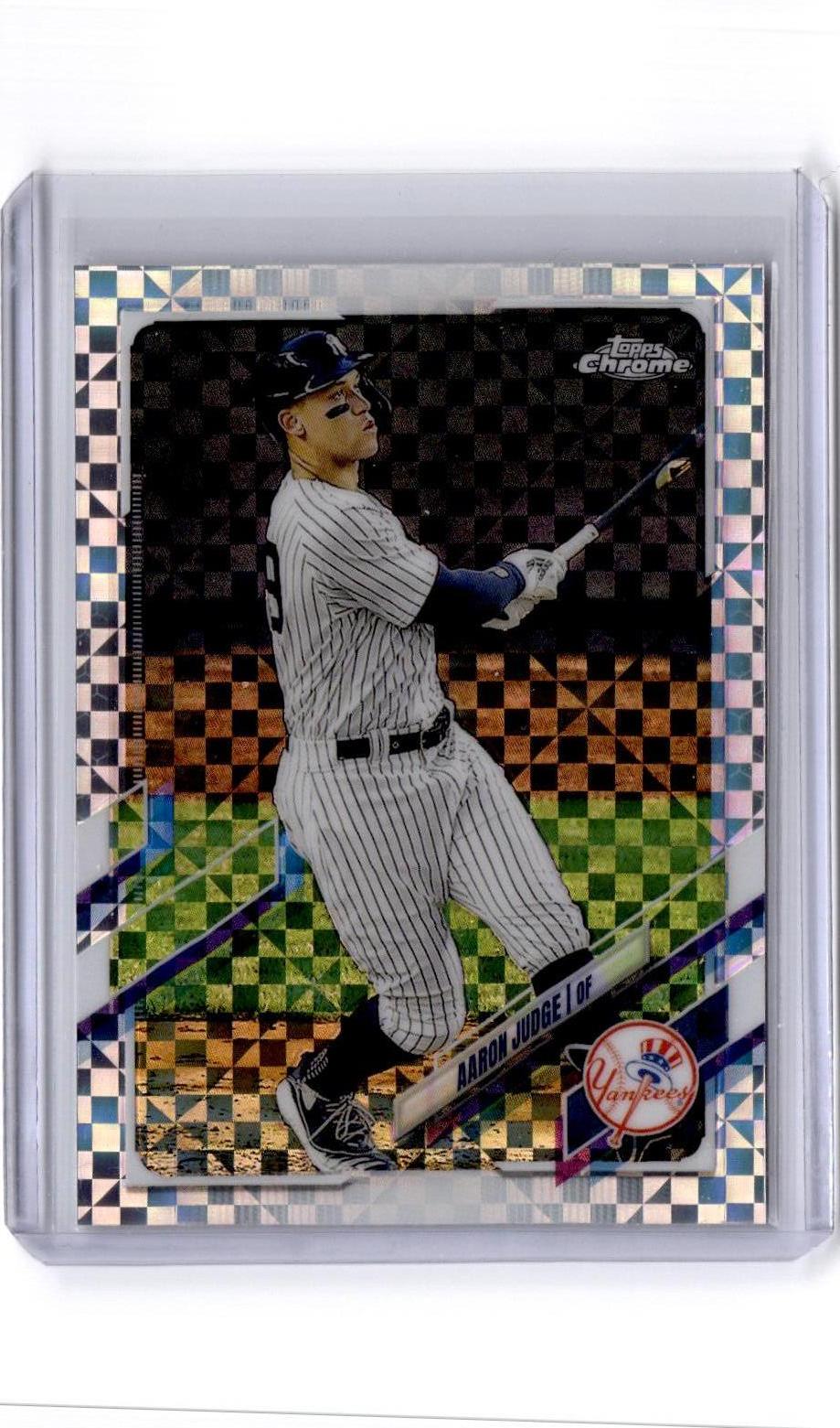 2021 Topps Chrome #99 Aaron Judge X-Fractor