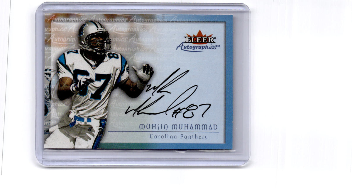 2000 Fleer Tradition #NNO Muhsin Muhammad Autographics