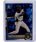 2022 Bowman Draft Sapphire Edition #BDC-115 Jackson Chourio