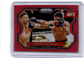 2021 Panini Prizm UFC #165 Rafael Dos Anjos Red Prizm