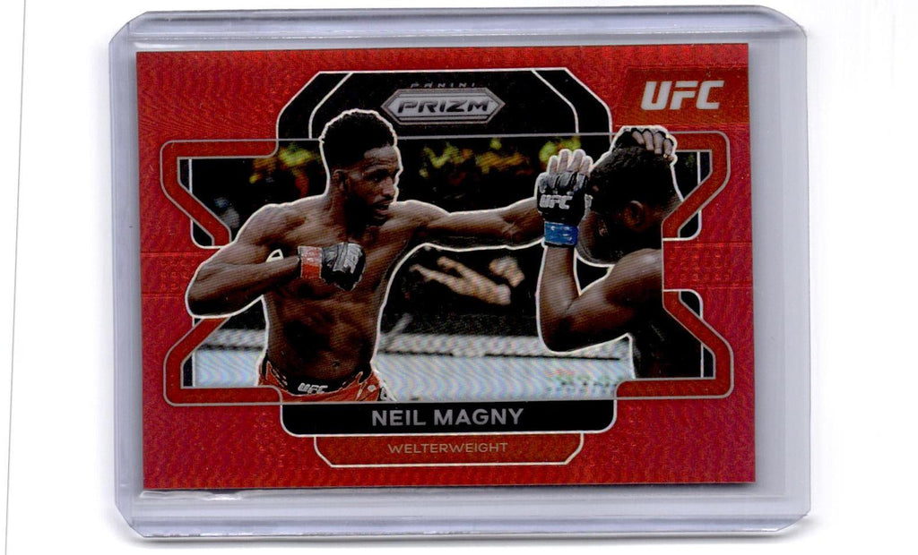 2022 Panini Prizm UFC #48 Neil Magny Red Prizm
