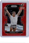 2022 Panini Prizm UFC #181 Darren Till Red Prizm /299