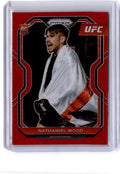2021 Panini Prizm UFC #39 Nathaniel Wood Red Prizm