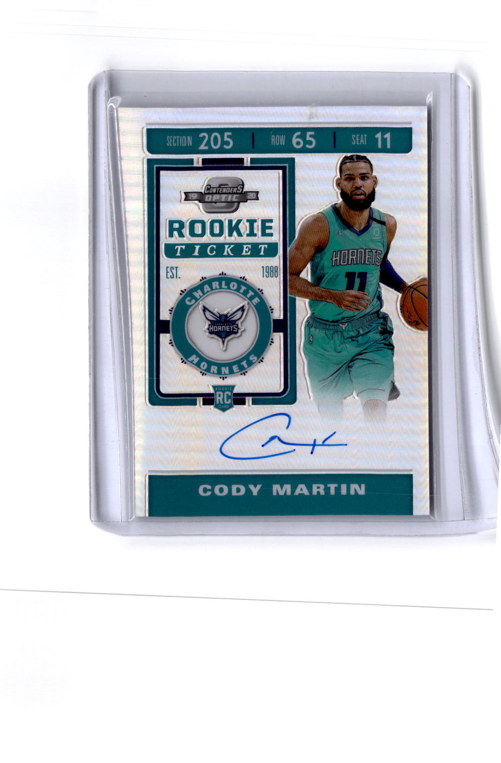 2019-20 Panini Contenders Optic #112 Cody Martin