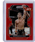 2022 Panini Prizm UFC #130 Movsar Evloev Red Prizm