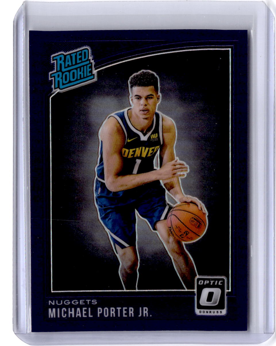 2018-19 Donruss Optic #182 Michael Porter Jr. Purple