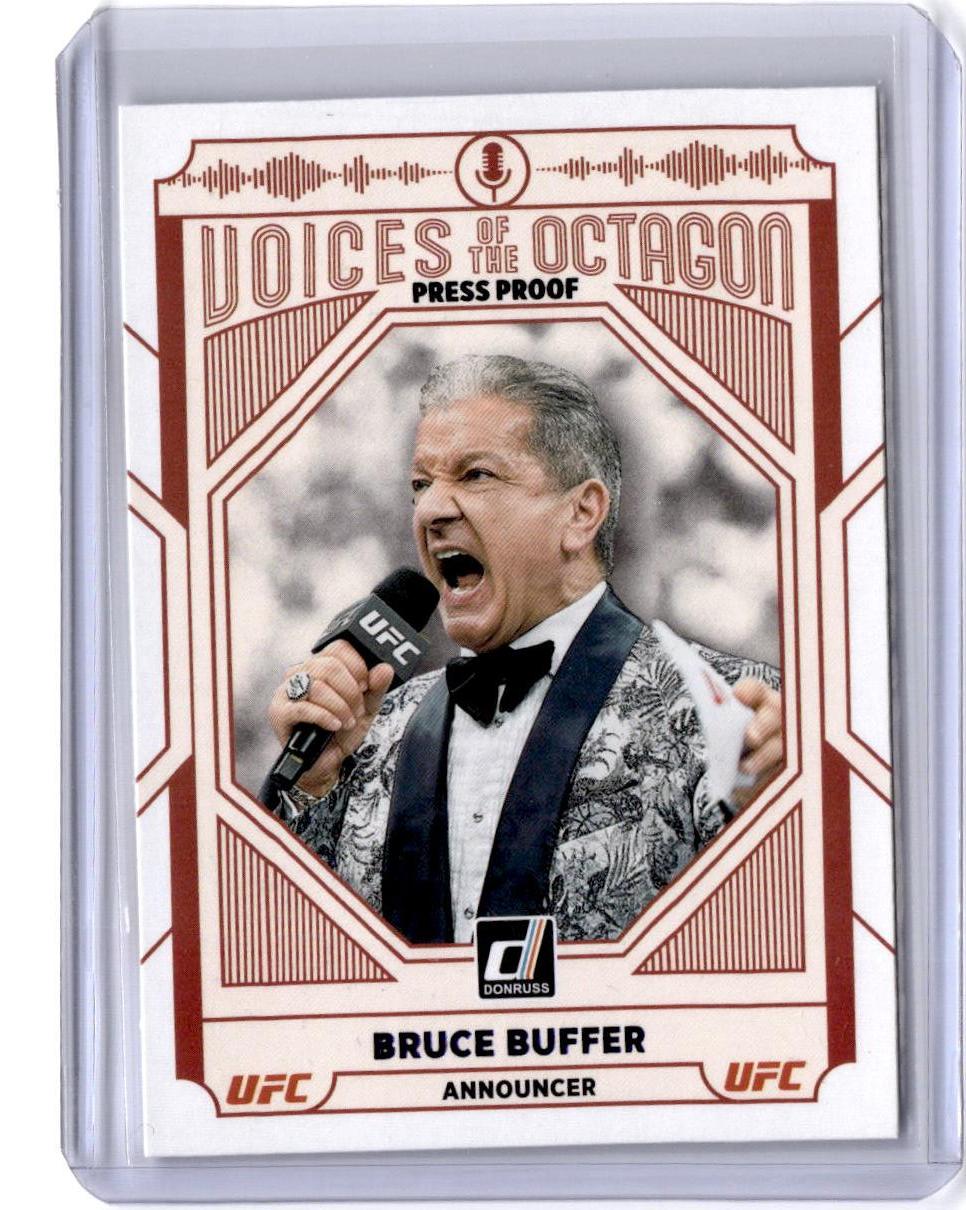 2022 Donruss UFC #221 Bruce Buffer