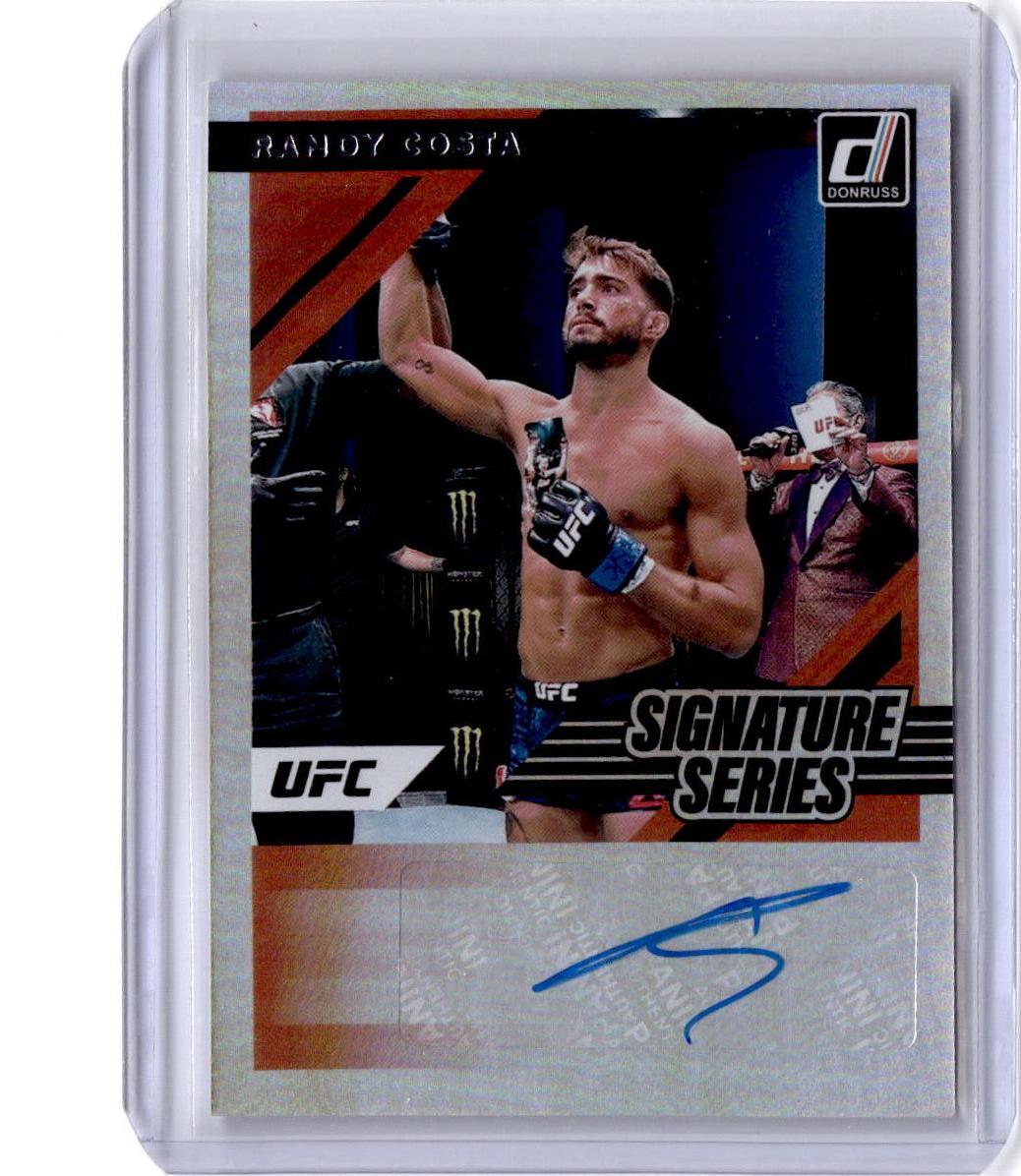 2022 Donruss UFC #SS-RCS Randy Costa Signature Series