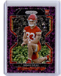 2021 Panini Prizm #418 Noah Gray No Huddle Purple #/35
