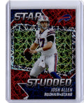 2021 Panini Rookies & Stars #SS-12 Josh Allen Star Studded Red Prizm