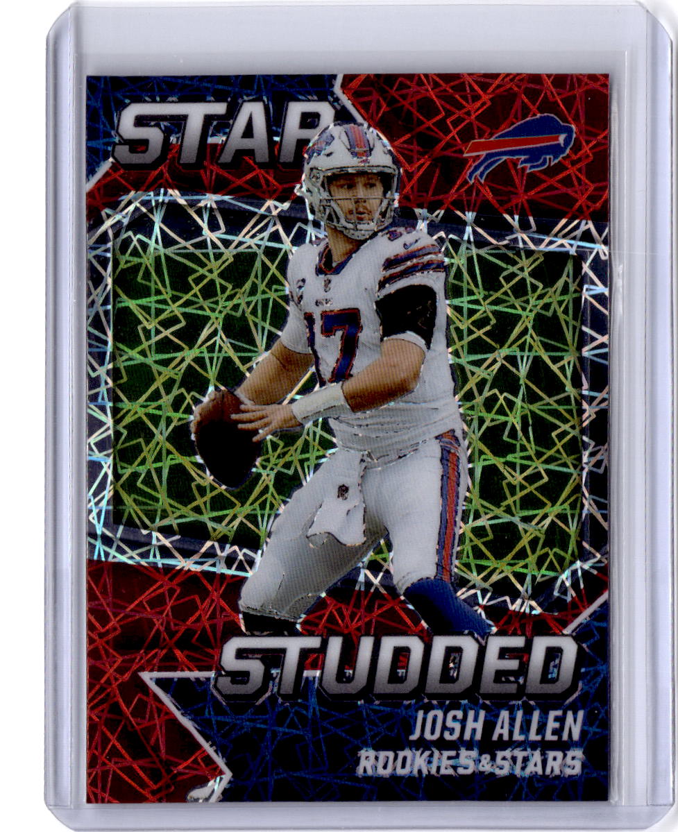 2021 Panini Rookies & Stars #SS-12 Josh Allen Star Studded Red Prizm