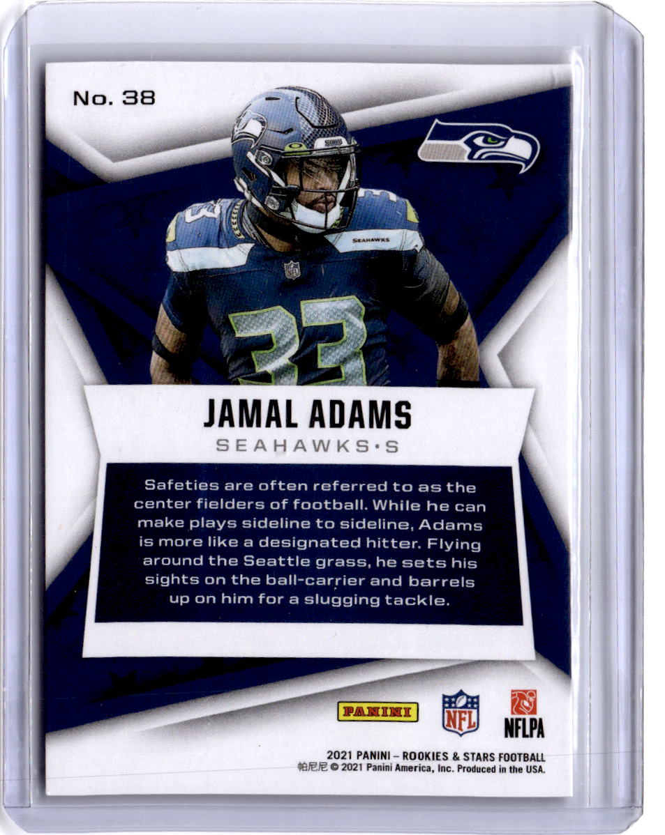 2021 Panini Rookies & Stars #38 Jamal Adams Longevity #/80