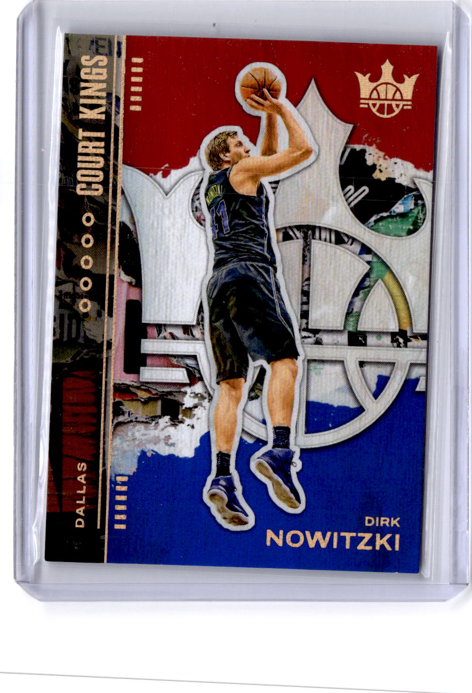 2023-24 Panini Player of the Day #86 Dirk Nowitzki Orange #/199
